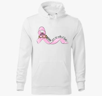 Pink ribbon pulover s kapuco