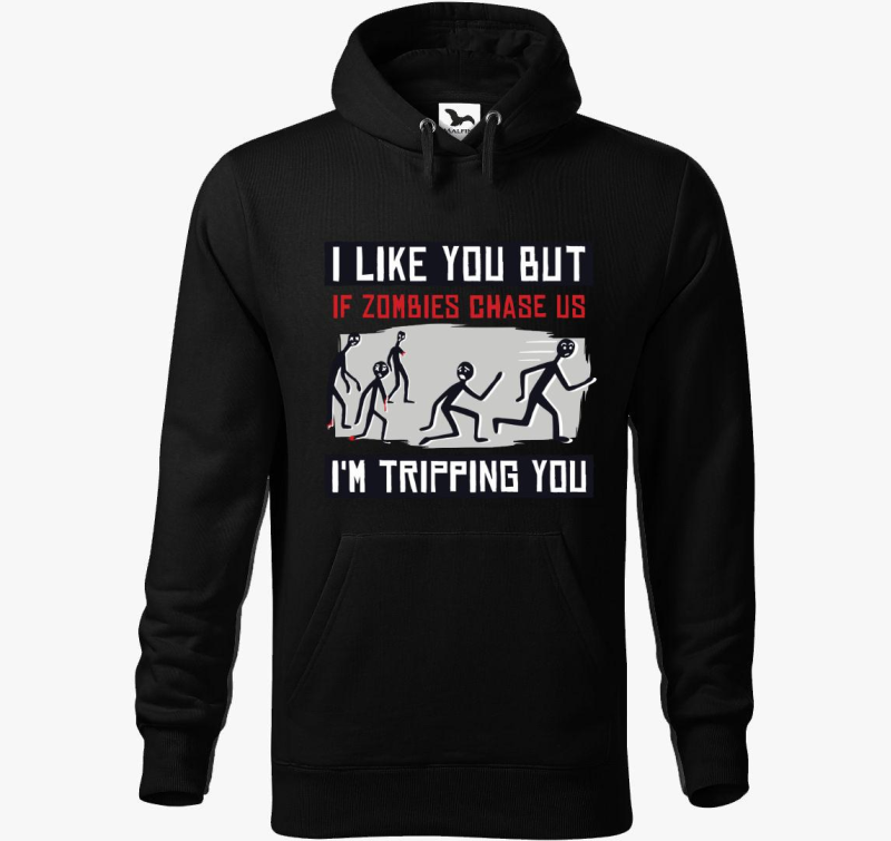 de ha zombik! pulover s kapuco