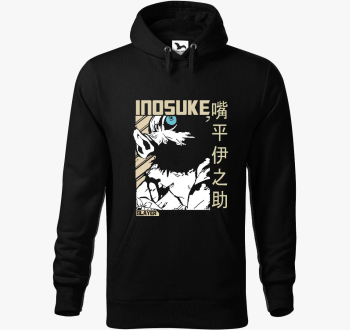 Demon Slayer - Inosuke pulover s kapuco