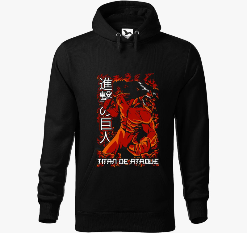 Attack On Titan - Attack Titan pulover s kapuco