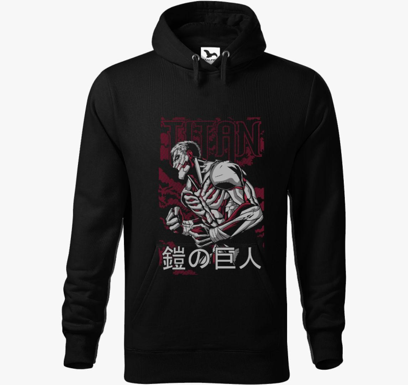 Attack On Titan - The Armored Titan pulover s kapuco