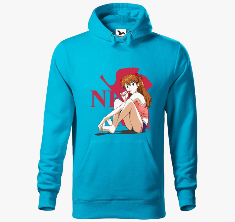 Neon Genesis Evangelion - Asuka Langley Soryu pulover s kapuco
