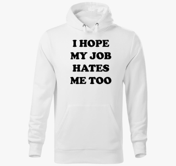 job hate pulover s kapuco