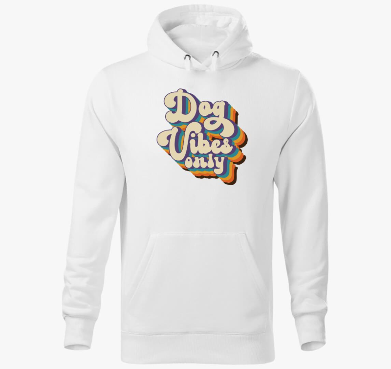 Dog Vibes only pulover s kapuco