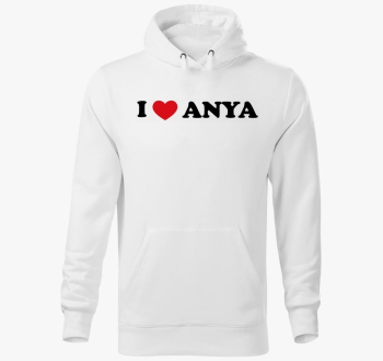 I love Mama pulover s kapuco