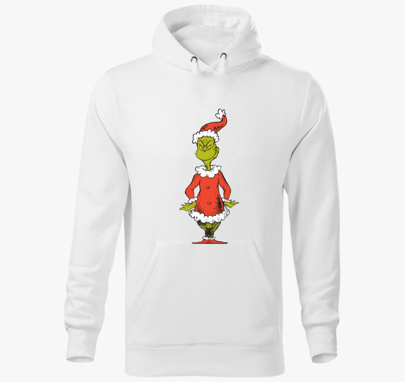 Grinch karakter pulover s kapuco