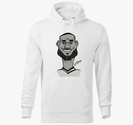 LeBron caricature pulover s ka...