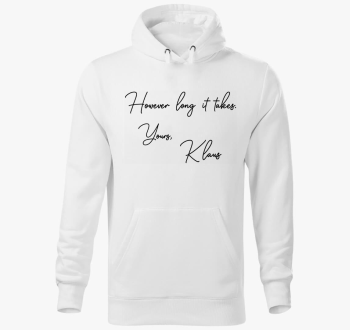 Klaus levele pulover s kapuco