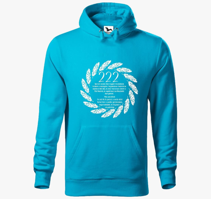 222 angyali pulover s kapuco