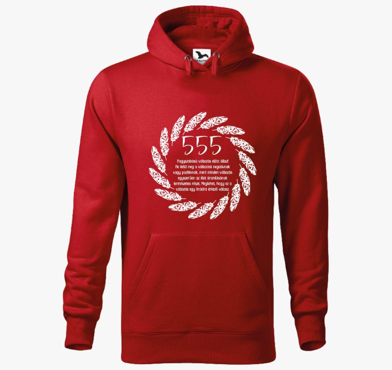 555 angyali pulover s kapuco