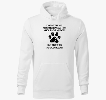 Szeretem pulover s kapuco