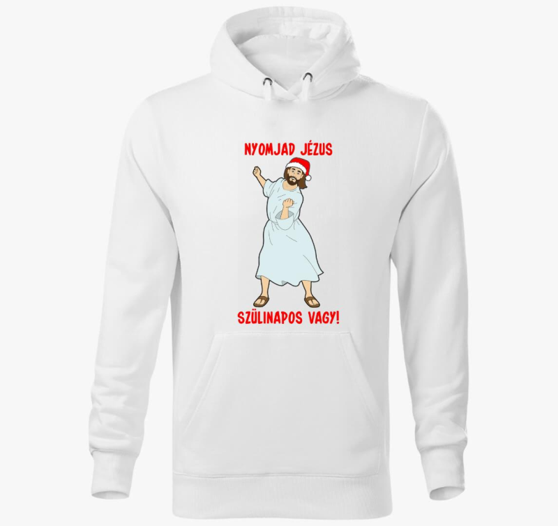 Nyomjad ali! pulover s kapuco