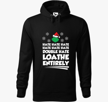 Grincs pulover s kapuco