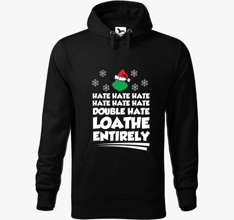 Grincs pulover s kapuco