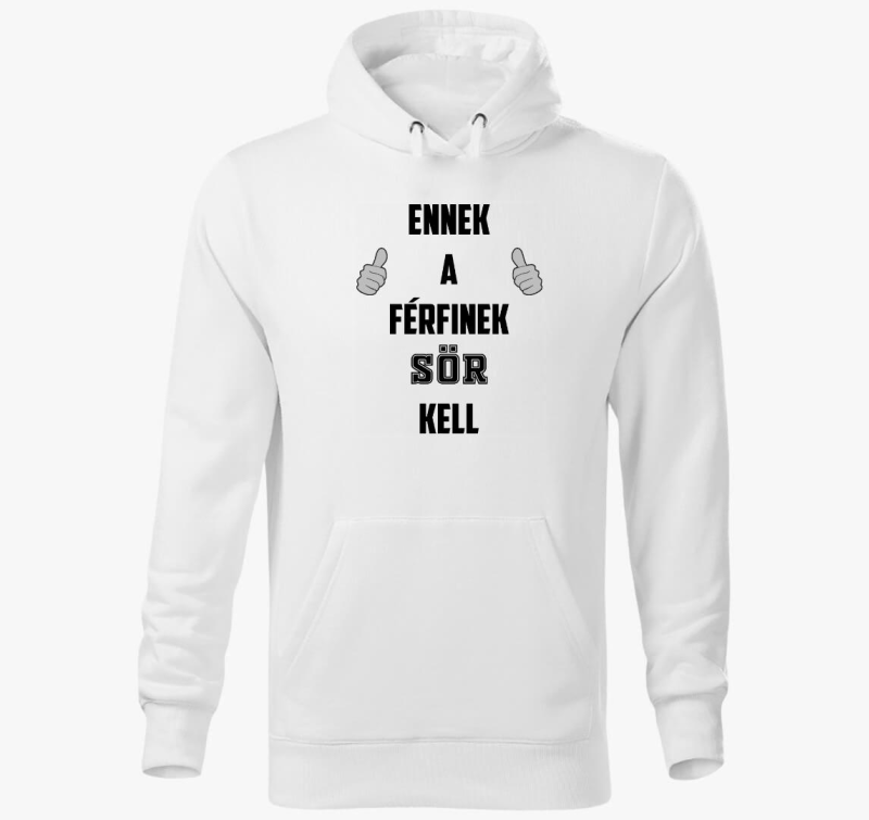 Ennek kell pulover s kapuco