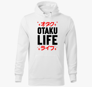 Otaku Life pulover s kapuco