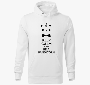 Keep calm and be pandicorn pulover s kapuco