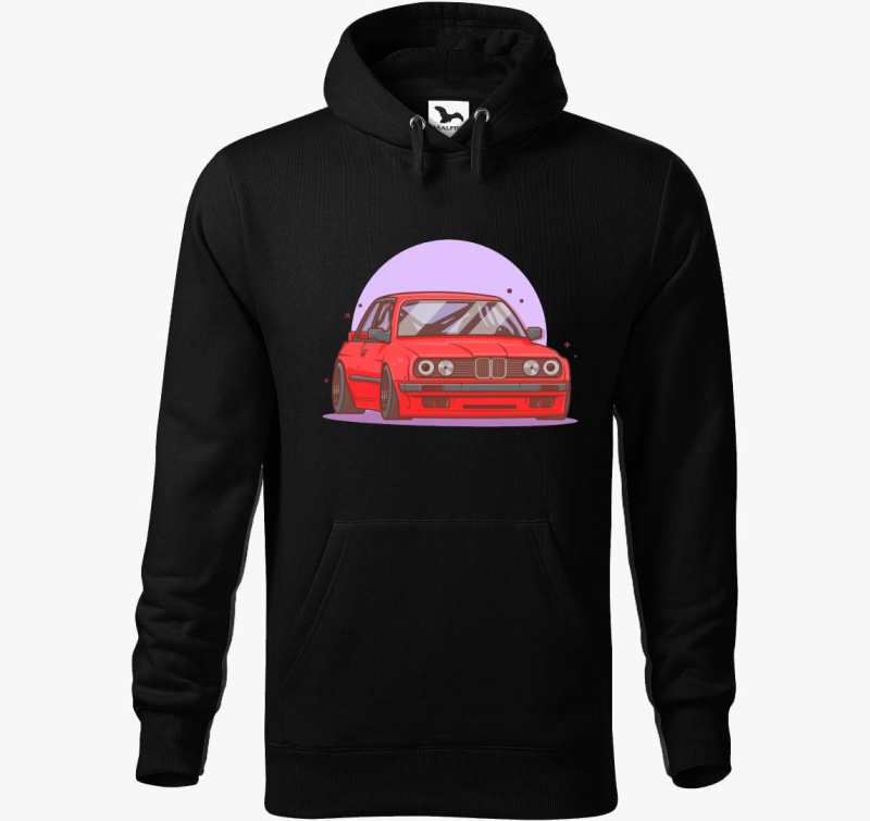 BMW E30 art pulover s kapuco