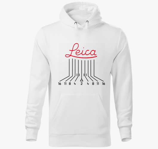 Vintage Leica pulover s kapuco