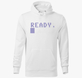 Commodore 64 pulover s kapuco - Ready (C64)