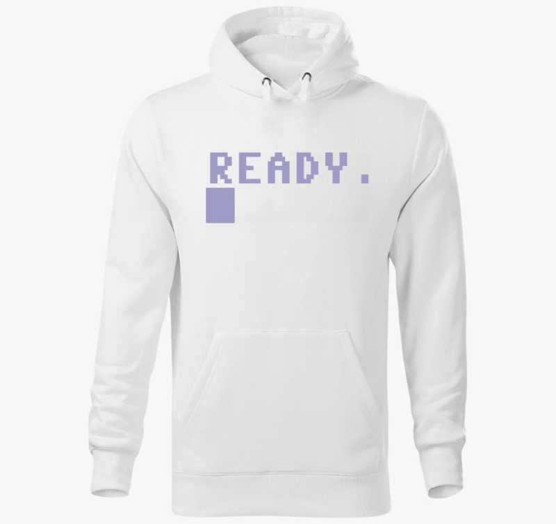 Commodore 64 pulover s kapuco - Ready (C64)