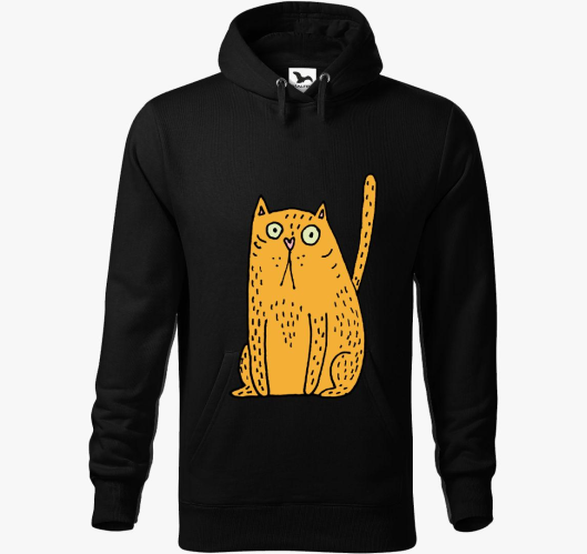 Rajtakapott macska pulover s k...