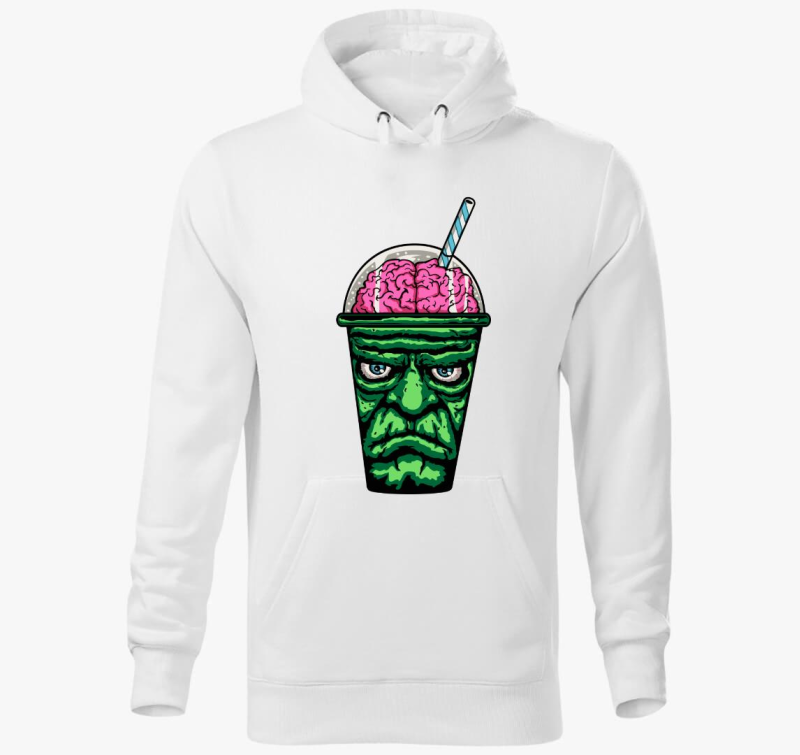 Zombis agyturmix pulover s kapuco