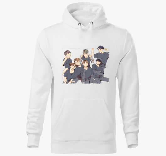 BTS art 2.0 pulover s kapuco