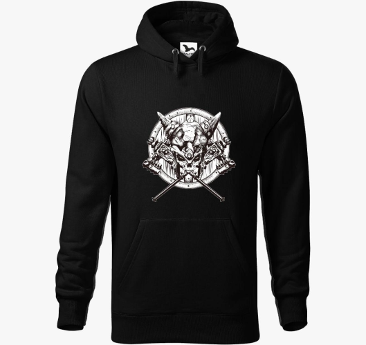 Viking pulover s kapuco