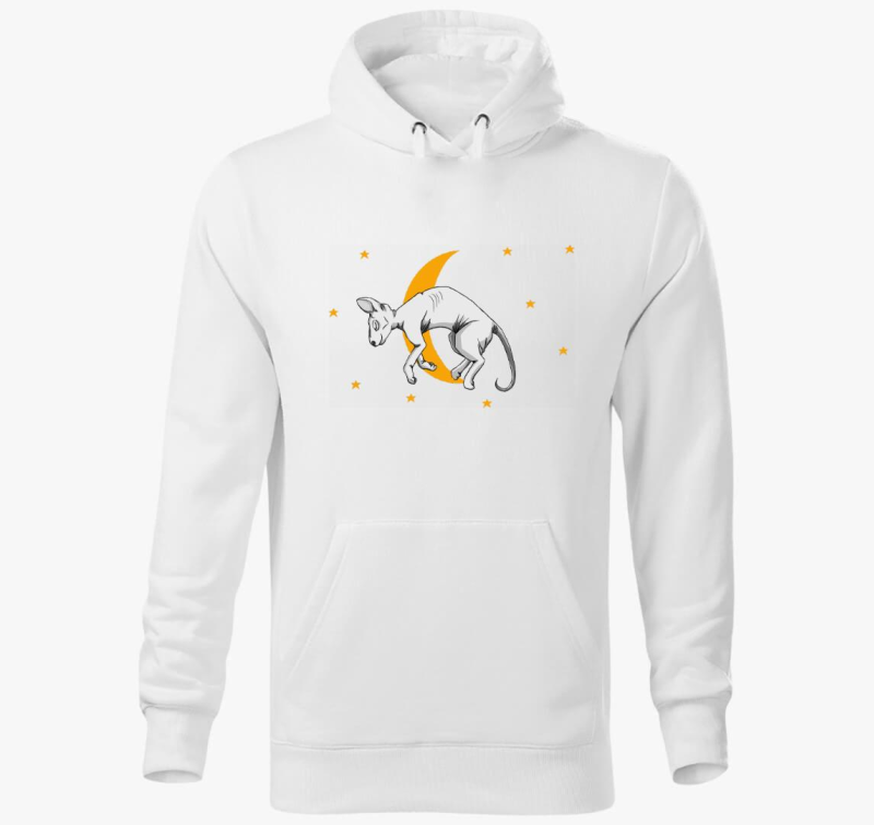 Szfinx macska pulover s kapuco