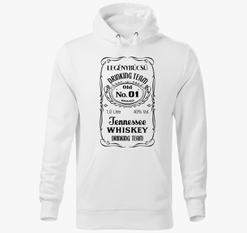 drinking team pulover s kapuco (csapatnak)