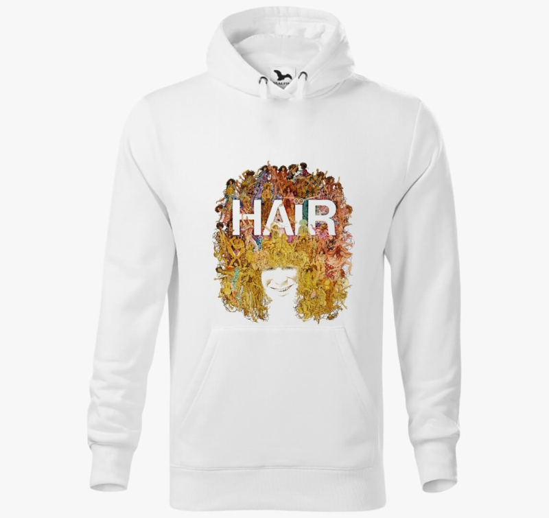 Hair pulover s kapuco