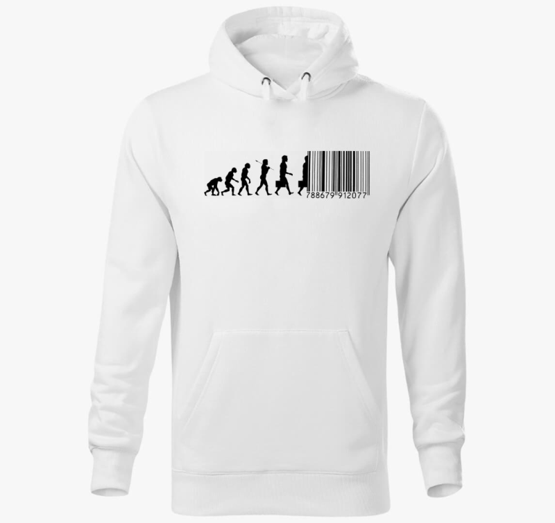 Barcode pulover s kapuco