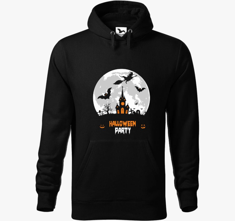 Halloween party pulover s kapuco