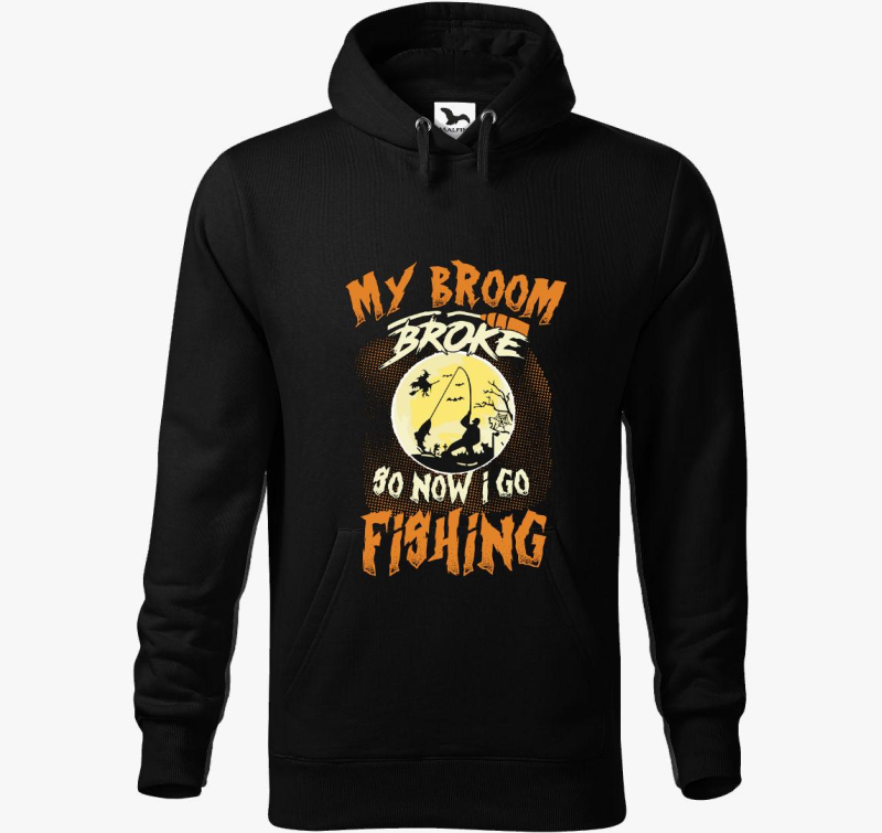 Halloweeni pulover s kapuco