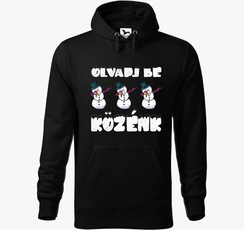 Olvadj be pulover s kapuco