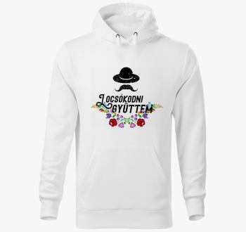 Locsolkodni pulover s kapuco