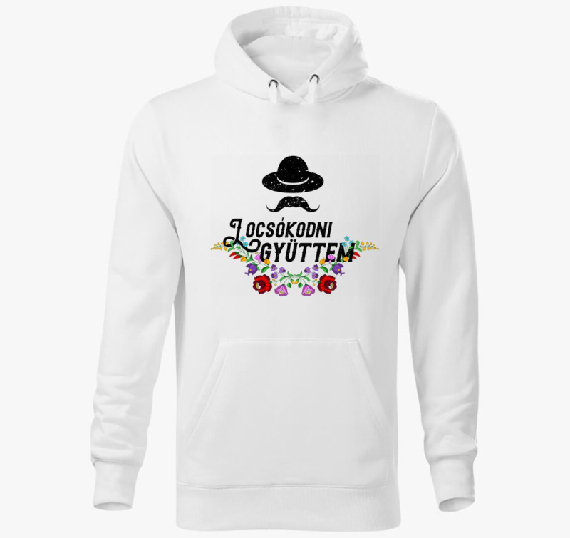 Locsolkodni pulover s kapuco