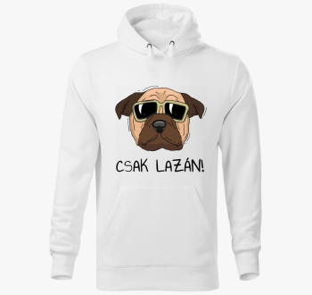 Laza kutya pulover s kapuco