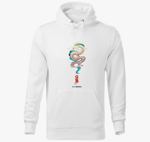 Chihiro pulover s kapuco