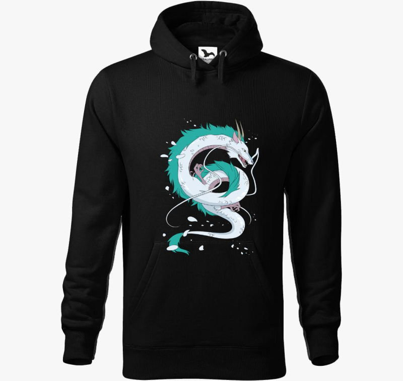 Chihiro - Haku pulover s kapuco