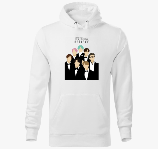 BTS art pulover s kapuco