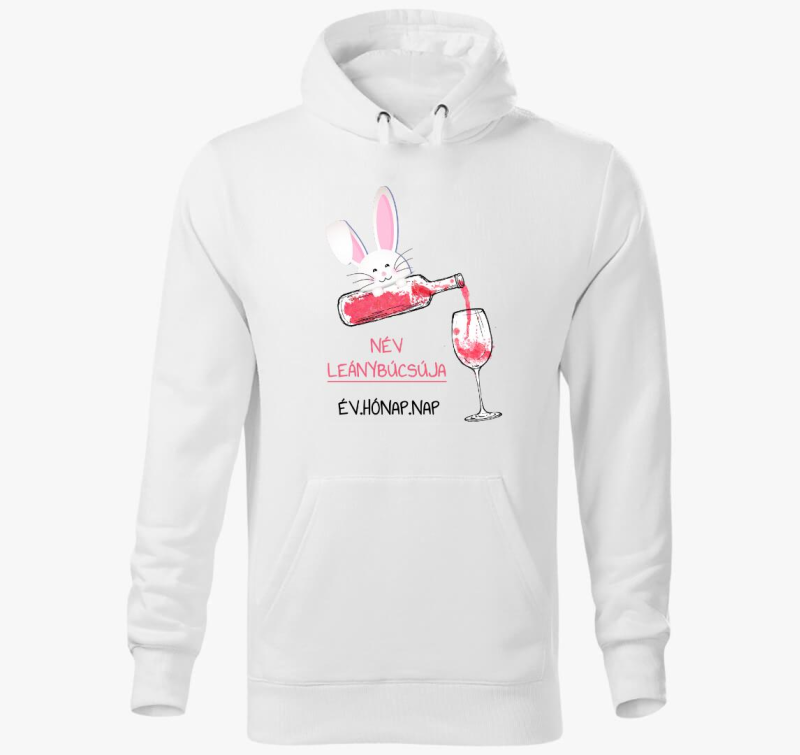 Nyuszis pulover s kapuco