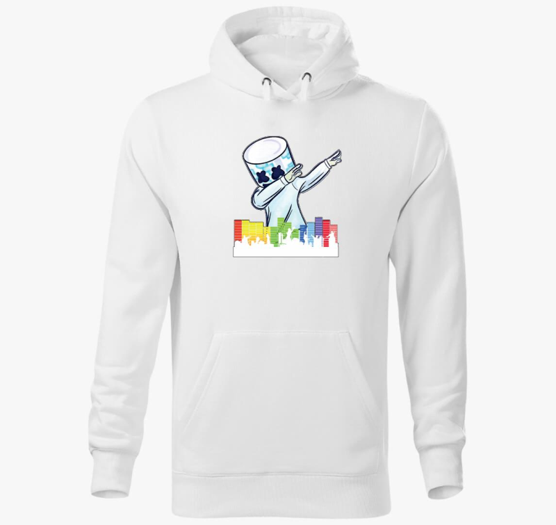 Marshmello dab pulover s kapuco