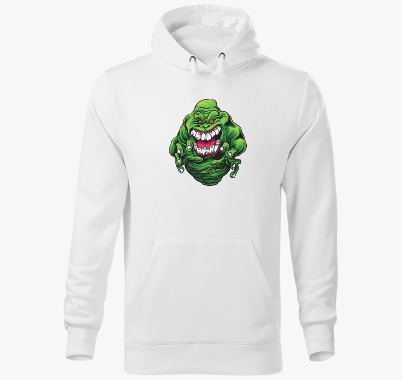 Ragacsos pulover s kapuco