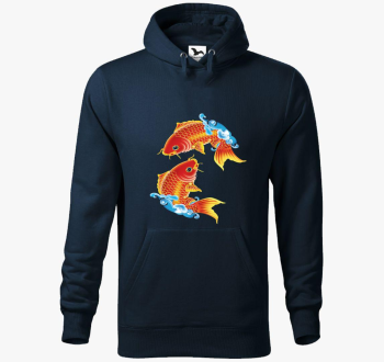 Koi halas pulover s kapuco