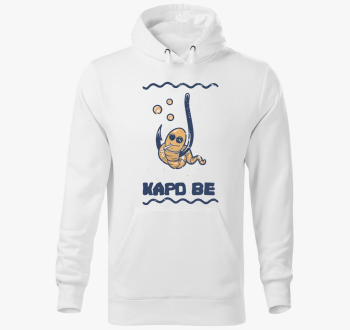 Csalis pulover s kapuco