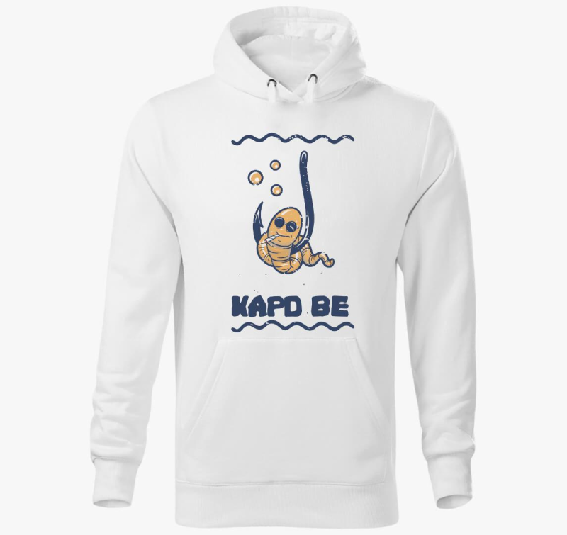 Csalis pulover s kapuco