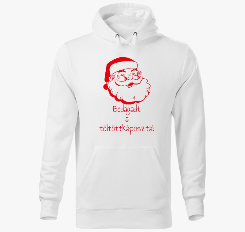 Bedagadt pulover s kapuco