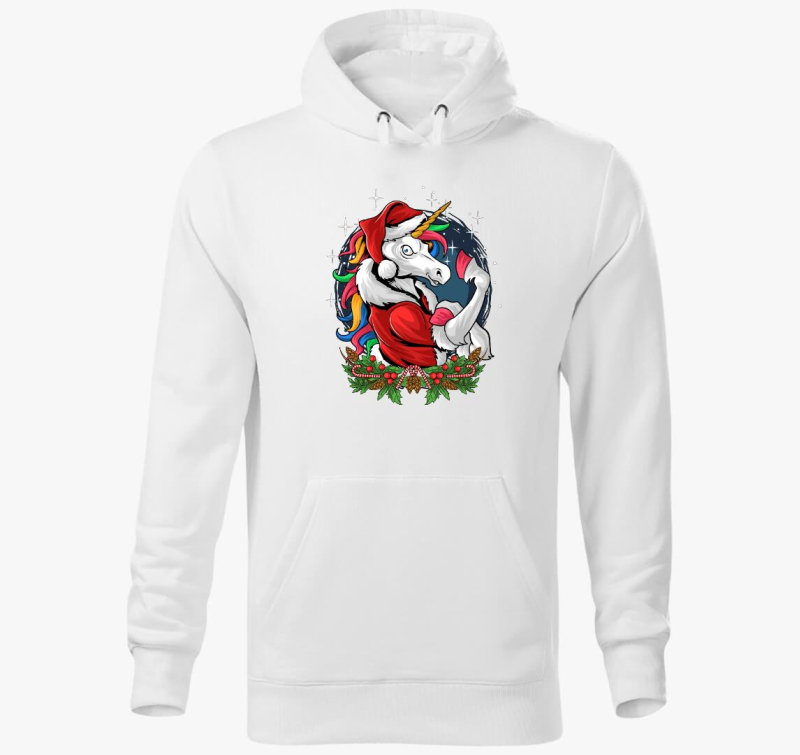 unikornisos pulover s kapuco